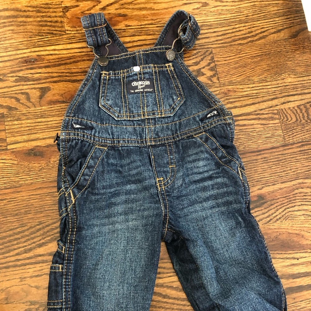Fleece lined overalls